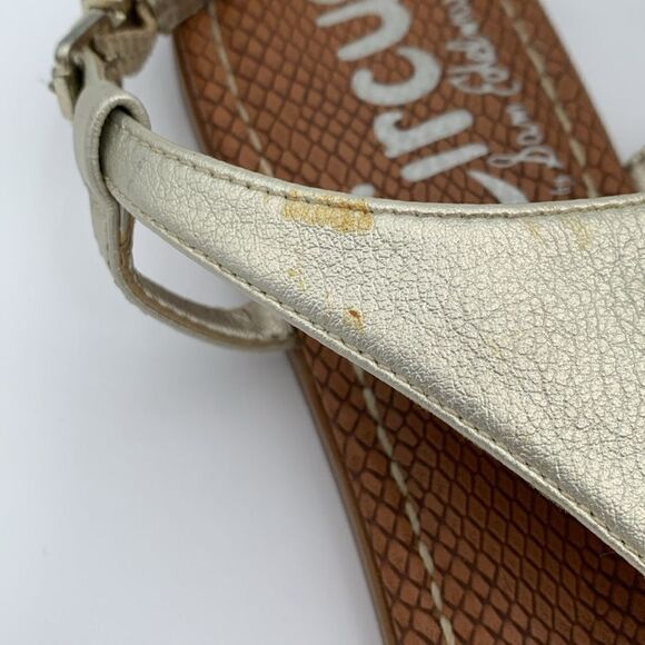 Circus by Sam Edelman silver thing sandals adjustable strap woman’s size 11 - Picture 4 of 12